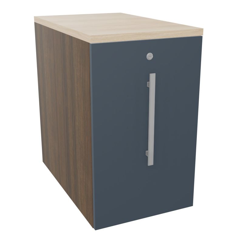 GUSTAVE CAISSON INDIVIDUEL H73,5 L43,2 P70 CM MELAMINE - CORPS  TOP  PORTE  N6 R6 RZ