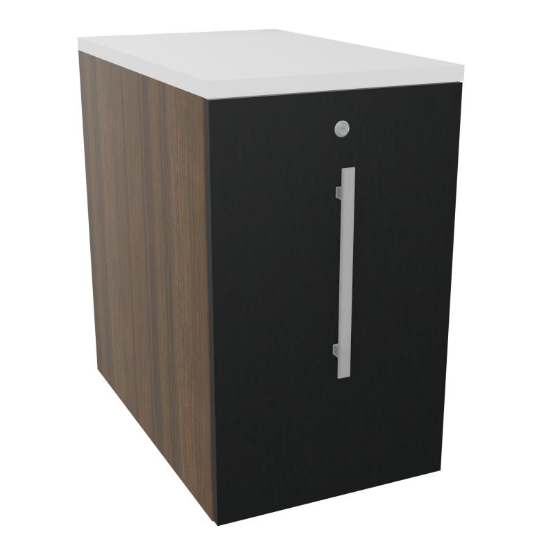 GUSTAVE CAISSON INDIVIDUEL H73,5 L43,2 P70 CM MELAMINE - CORPS  TOP  PORTE  N6 R9 MG