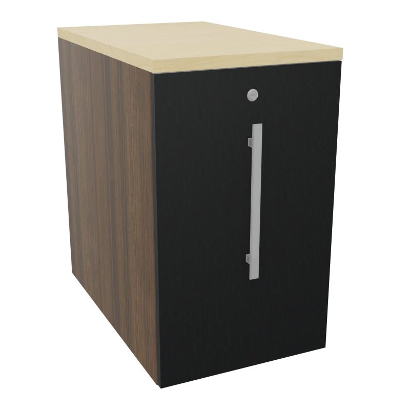 GUSTAVE CAISSON INDIVIDUEL H73,5 L43,2 P70 CM MELAMINE - CORPS  TOP  PORTE  N6 R9 N8