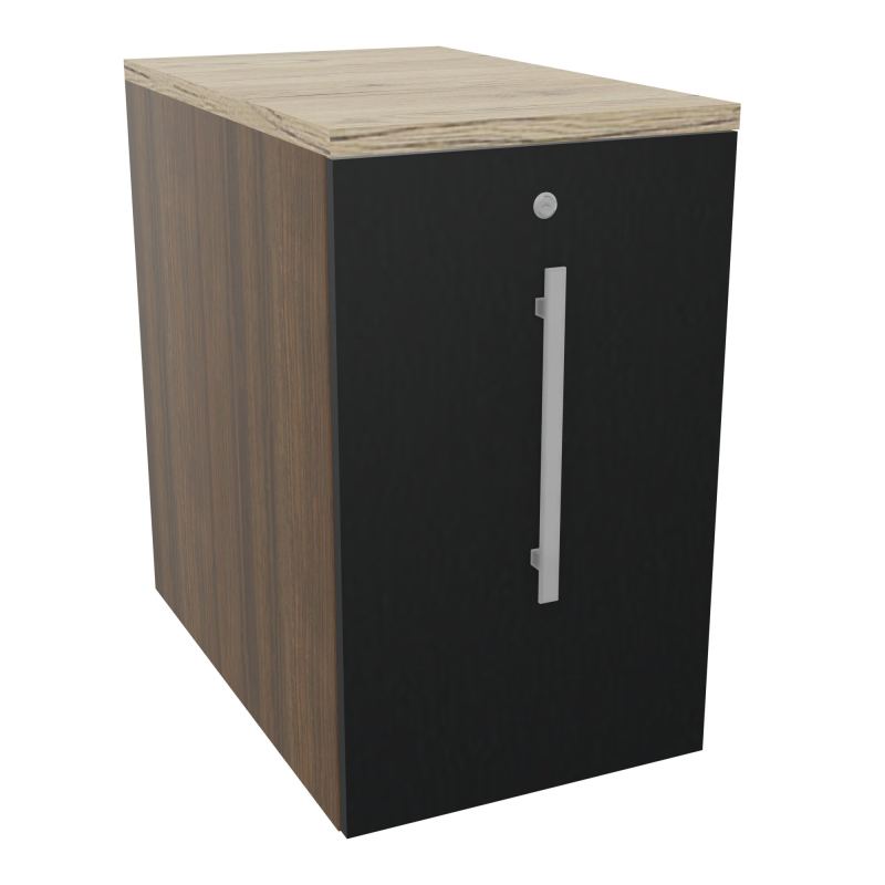 GUSTAVE CAISSON INDIVIDUEL H73,5 L43,2 P70 CM MELAMINE - CORPS  TOP  PORTE  N6 R9 R3