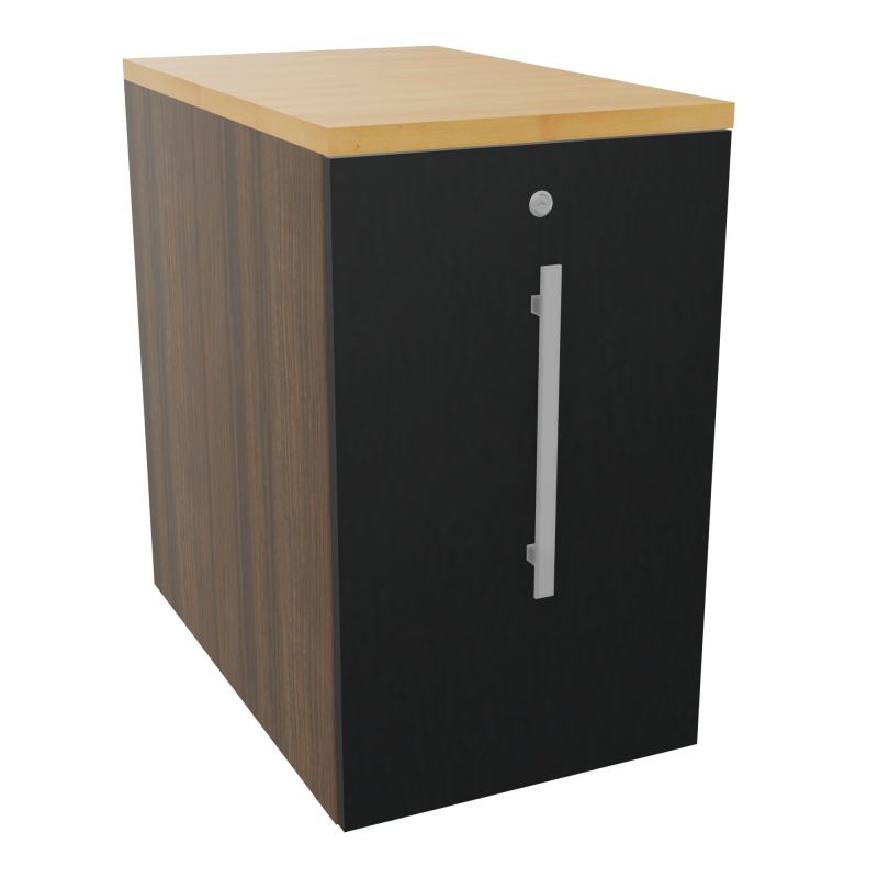 GUSTAVE CAISSON INDIVIDUEL H73,5 L43,2 P70 CM MELAMINE - CORPS  TOP  PORTE  N6 R9 R5