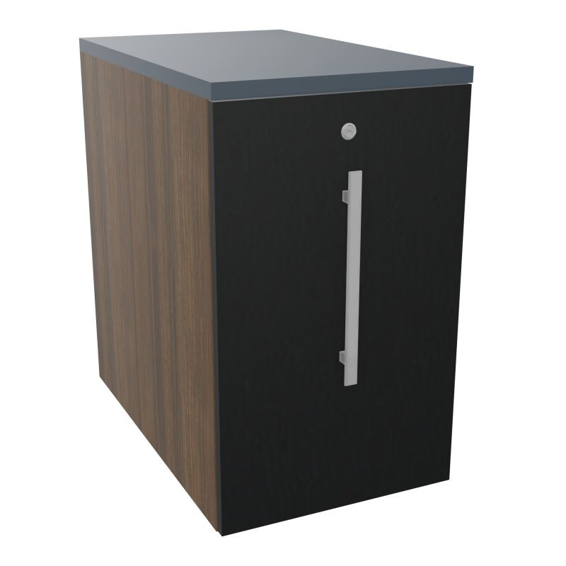 GUSTAVE CAISSON INDIVIDUEL H73,5 L43,2 P70 CM MELAMINE - CORPS  TOP  PORTE  N6 R9 R6