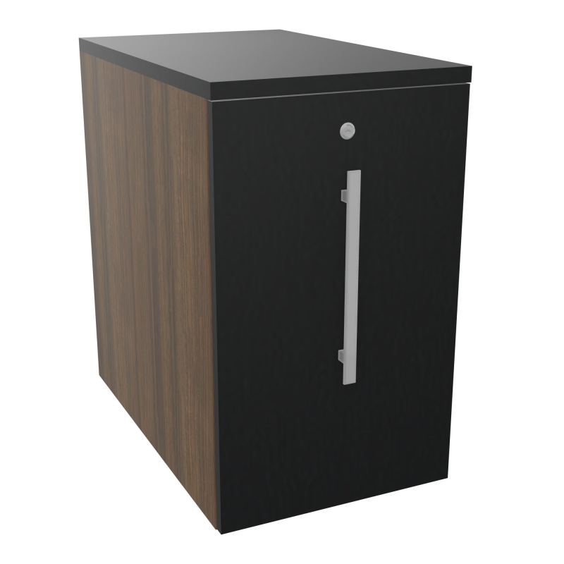 GUSTAVE CAISSON INDIVIDUEL H73,5 L43,2 P70 CM MELAMINE - CORPS  TOP  PORTE  N6 R9 R9
