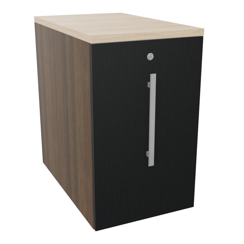 GUSTAVE CAISSON INDIVIDUEL H73,5 L43,2 P70 CM MELAMINE - CORPS  TOP  PORTE  N6 R9 RZ