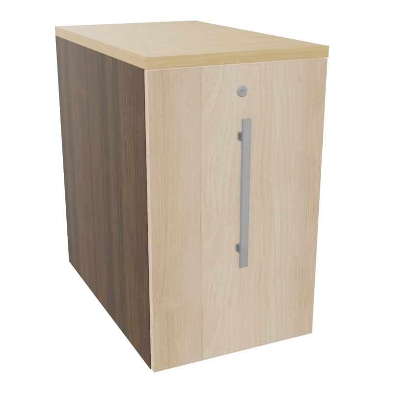 GUSTAVE CAISSON INDIVIDUEL H73,5 L43,2 P70 CM MELAMINE - CORPS  TOP  PORTE  N6 RZ R1