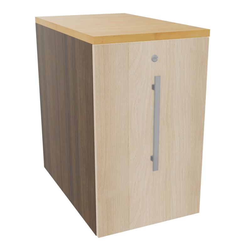 GUSTAVE CAISSON INDIVIDUEL H73,5 L43,2 P70 CM MELAMINE - CORPS  TOP  PORTE  N6 RZ R5