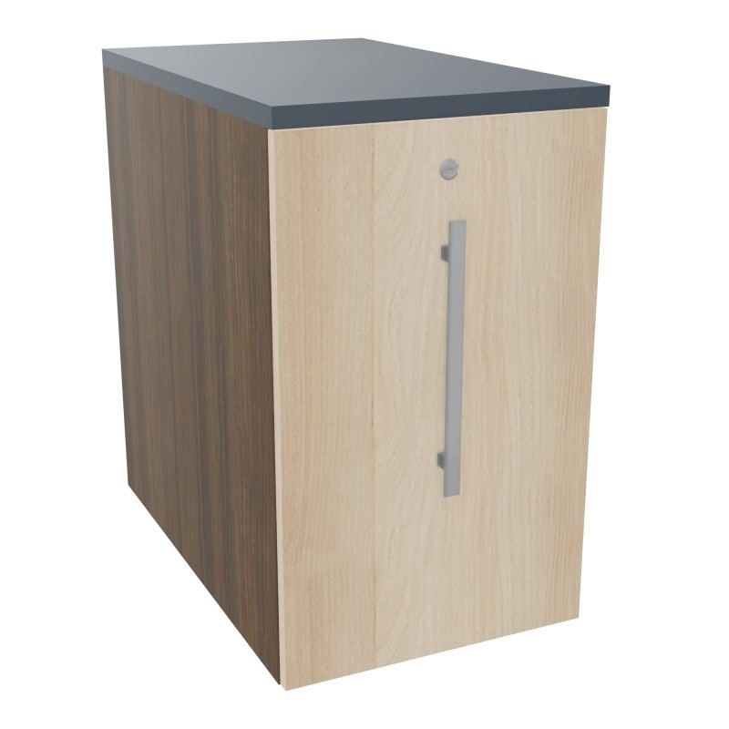 GUSTAVE CAISSON INDIVIDUEL H73,5 L43,2 P70 CM MELAMINE - CORPS  TOP  PORTE  N6 RZ R6