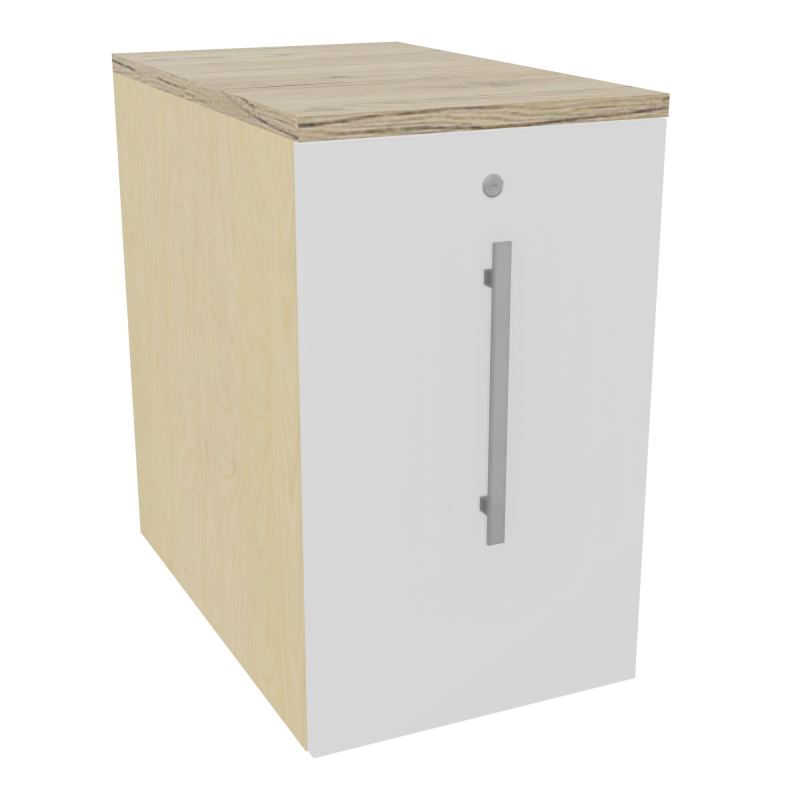 GUSTAVE CAISSON INDIVIDUEL H3,5 L43,2 P70 CM MELAMINE - CORPS  TOP  PORTE N8 MG R3