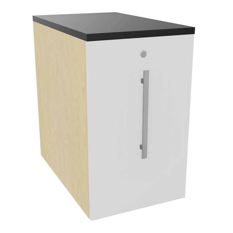 GUSTAVE CAISSON INDIVIDUEL H73,5 L43,2 P70 CM MELAMINE - CORPS  TOP  PORTE  N8 MG R9