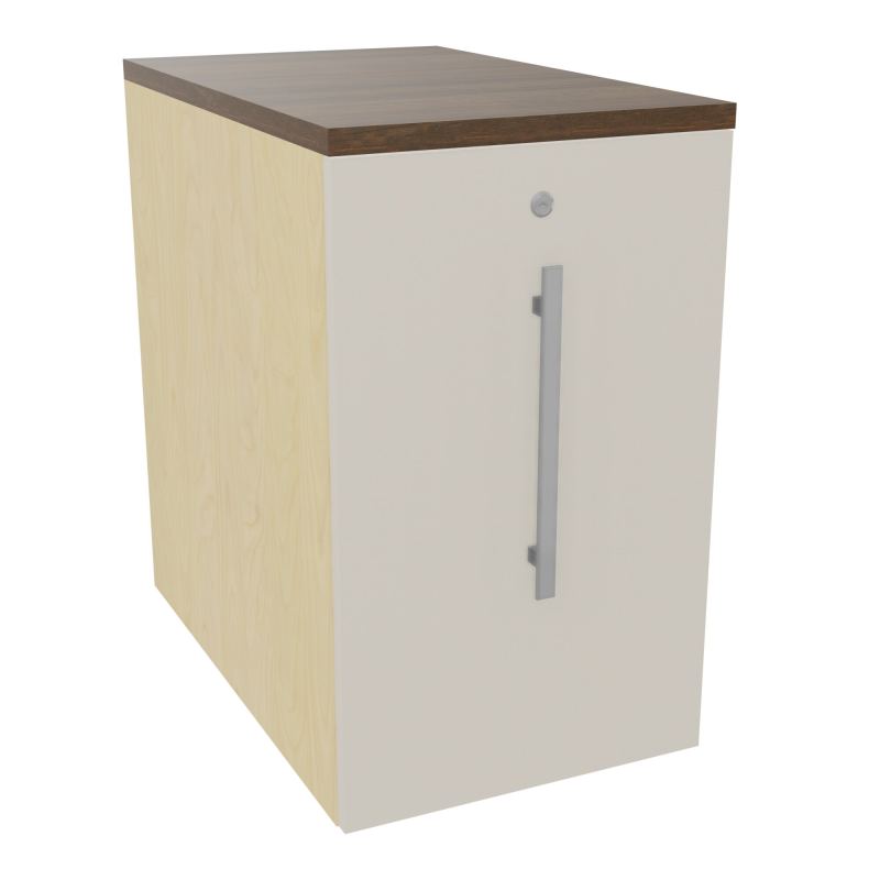 GUSTAVE CAISSON INDIVIDUEL H3,5 L43,2 P70 CM MELAMINE - CORPS  TOP  PORTE N8 N5 N6