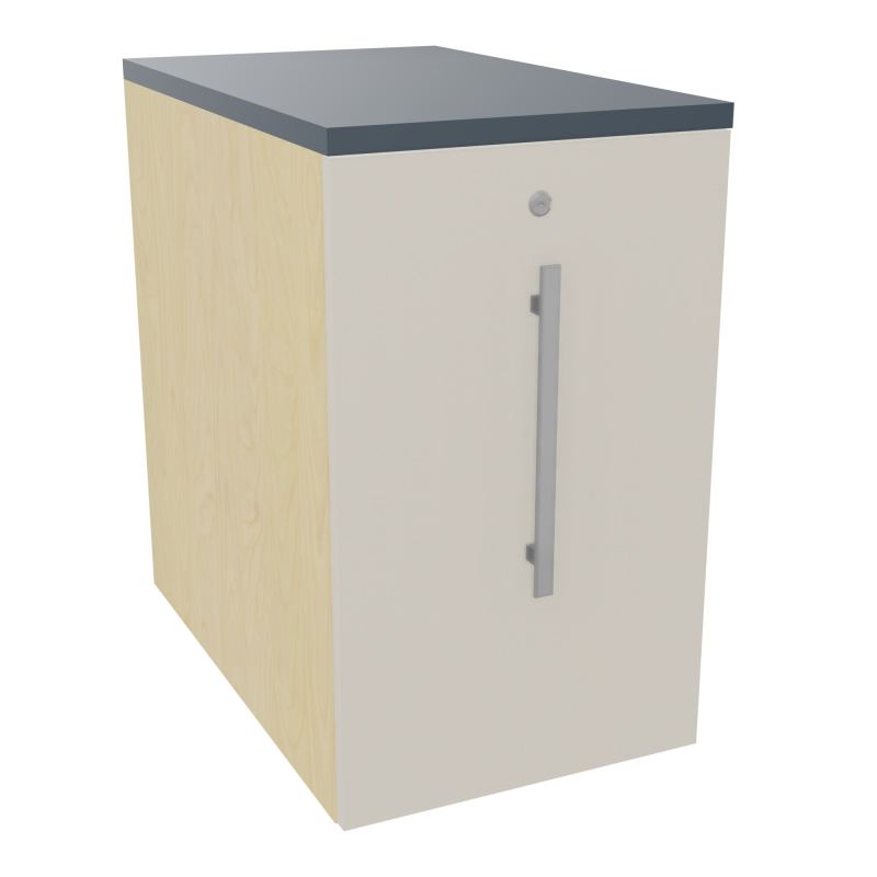 GUSTAVE CAISSON INDIVIDUEL H73,5 L43,2 P70 CM MELAMINE - CORPS  TOP  PORTE  N8 N5 R6