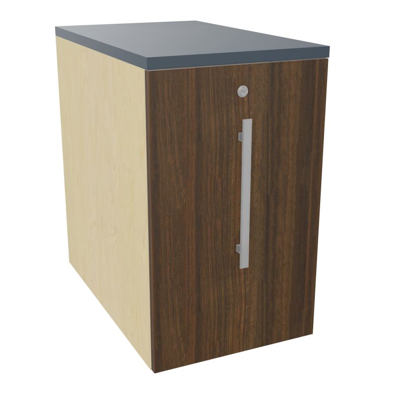 GUSTAVE CAISSON INDIVIDUEL H73,5 L43,2 P70 CM MELAMINE - CORPS  TOP  PORTE  N8 N6 R6