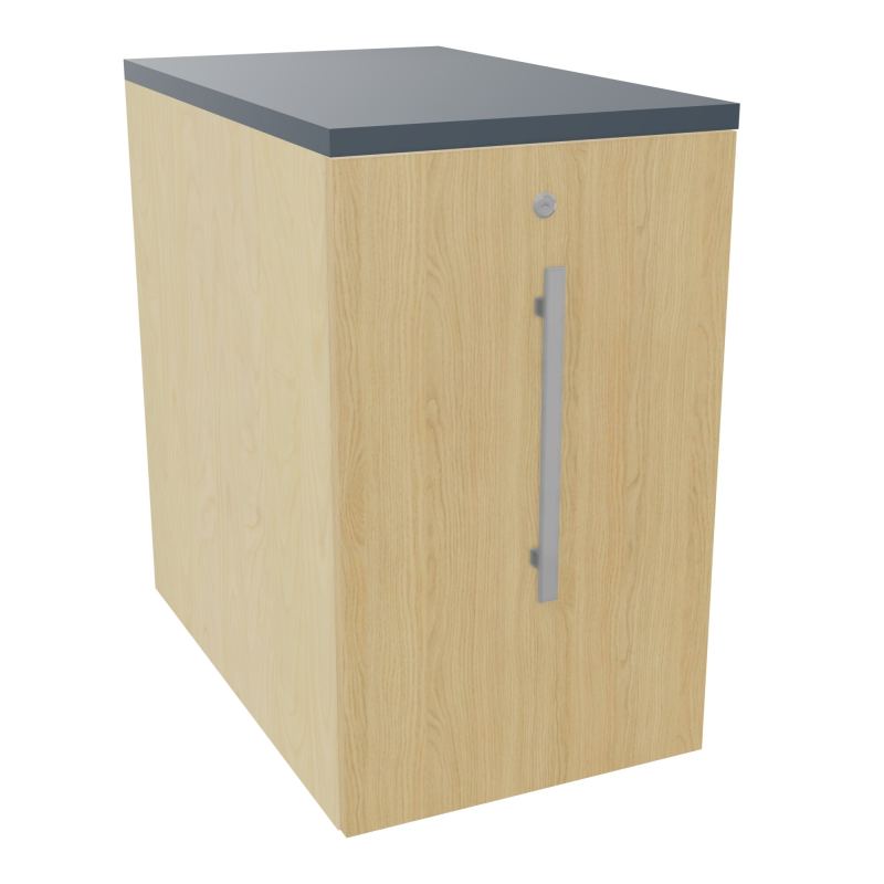 GUSTAVE CAISSON INDIVIDUEL H73,5 L43,2 P70 CM MELAMINE - CORPS  TOP  PORTE  N8 R1 R6