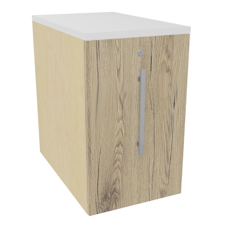 GUSTAVE CAISSON INDIVIDUEL H3,5 L43,2 P70 CM MELAMINE - CORPS  TOP  PORTE N8 R3 MG