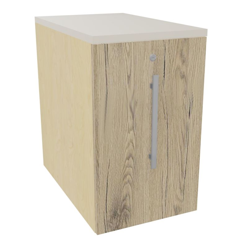 GUSTAVE CAISSON INDIVIDUEL H3,5 L43,2 P70 CM MELAMINE - CORPS  TOP  PORTE N8 R3 N5