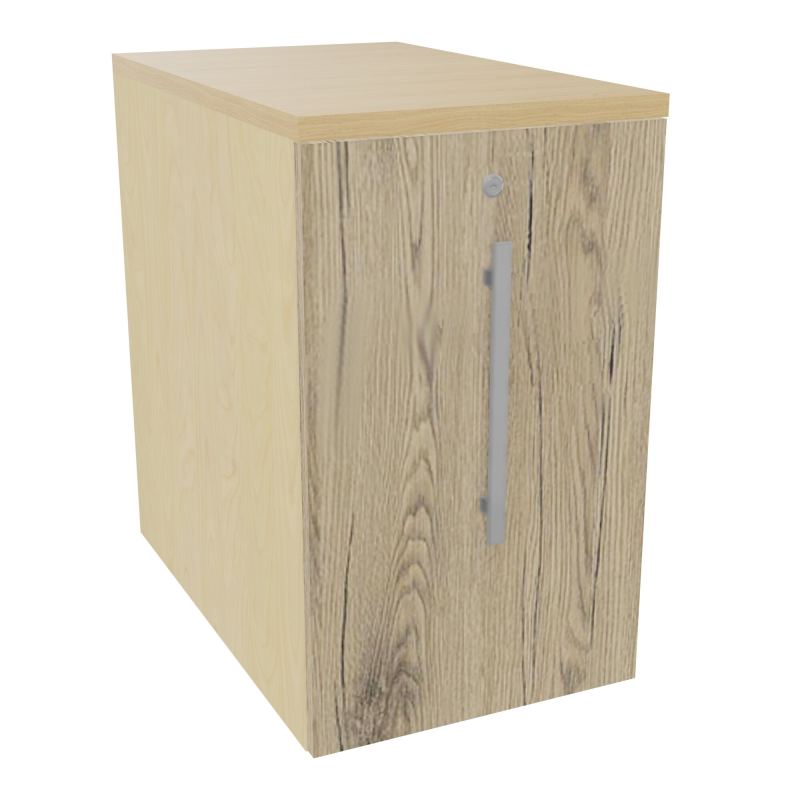 GUSTAVE CAISSON INDIVIDUEL H73,5 L43,2 P70 CM MELAMINE - CORPS  TOP  PORTE  N8 R3 R1