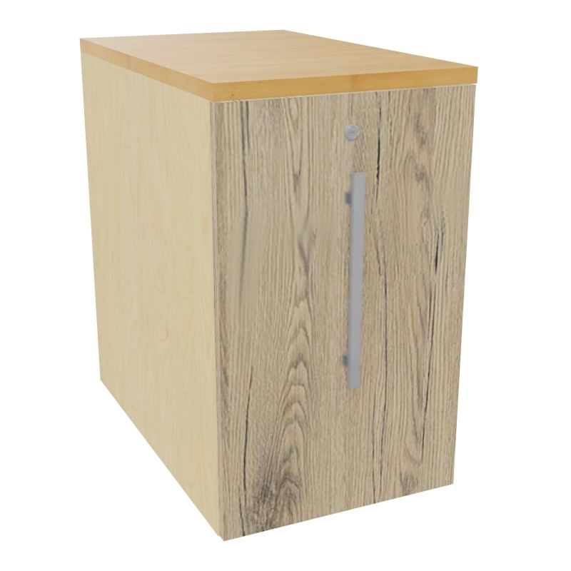 GUSTAVE CAISSON INDIVIDUEL H73,5 L43,2 P70 CM MELAMINE - CORPS  TOP  PORTE  N8 R3 R5
