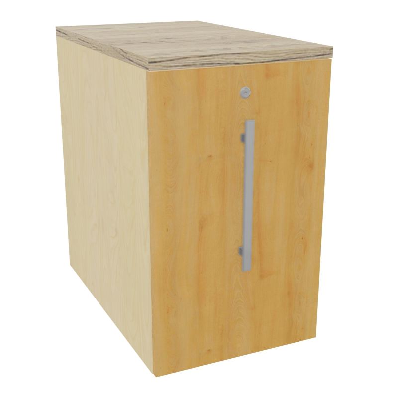 GUSTAVE CAISSON INDIVIDUEL H73,5 L43,2 P70 CM MELAMINE - CORPS  TOP  PORTE  N8 R5 R3