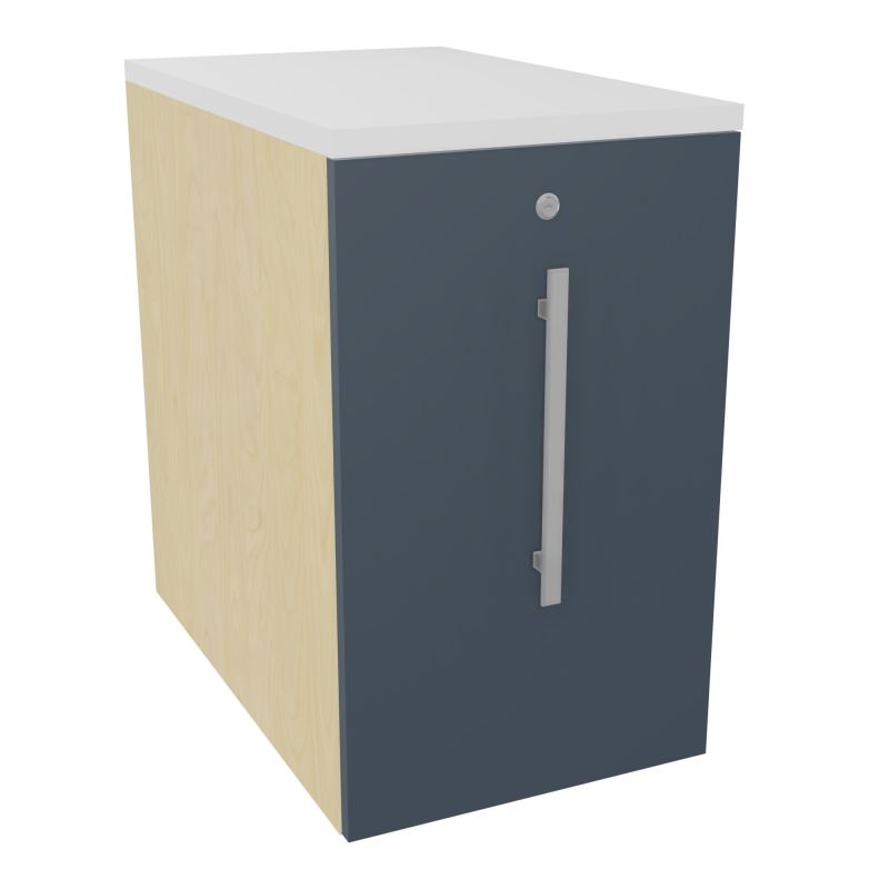 GUSTAVE CAISSON INDIVIDUEL H73,5 L43,2 P70 CM MELAMINE - CORPS  TOP  PORTE  N8 R6 MG