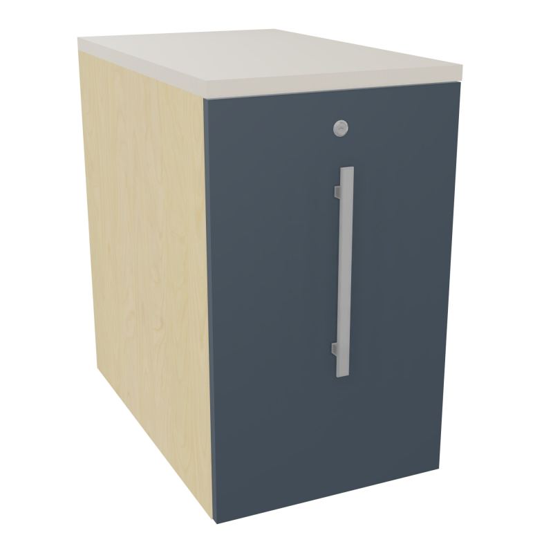 GUSTAVE CAISSON INDIVIDUEL H73,5 L43,2 P70 CM MELAMINE - CORPS  TOP  PORTE  N8 R6 N5