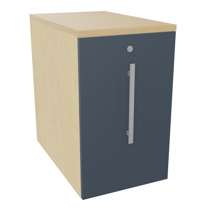 GUSTAVE CAISSON INDIVIDUEL H73,5 L43,2 P70 CM MELAMINE - CORPS  TOP  PORTE  N8 R6 R1