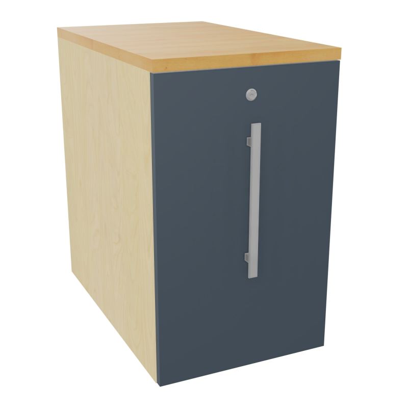 GUSTAVE CAISSON INDIVIDUEL H73,5 L43,2 P70 CM MELAMINE - CORPS  TOP  PORTE  N8 R6 R5