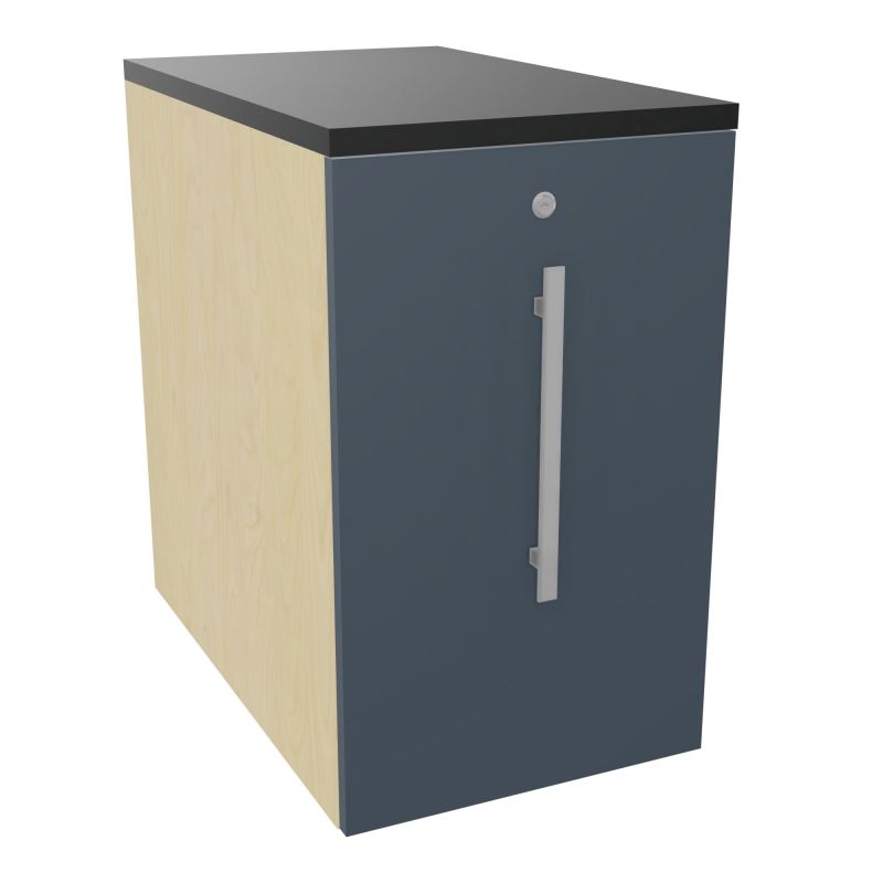 GUSTAVE CAISSON INDIVIDUEL H73,5 L43,2 P70 CM MELAMINE - CORPS  TOP  PORTE  N8 R6 R9