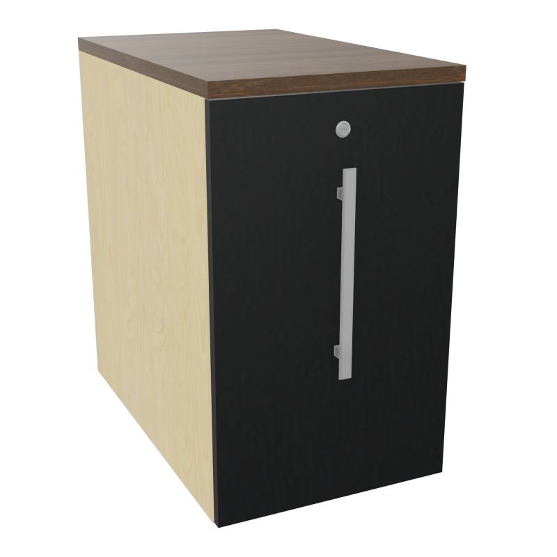 GUSTAVE CAISSON INDIVIDUEL H73,5 L43,2 P70 CM MELAMINE - CORPS  TOP  PORTE  N8 R9 N6