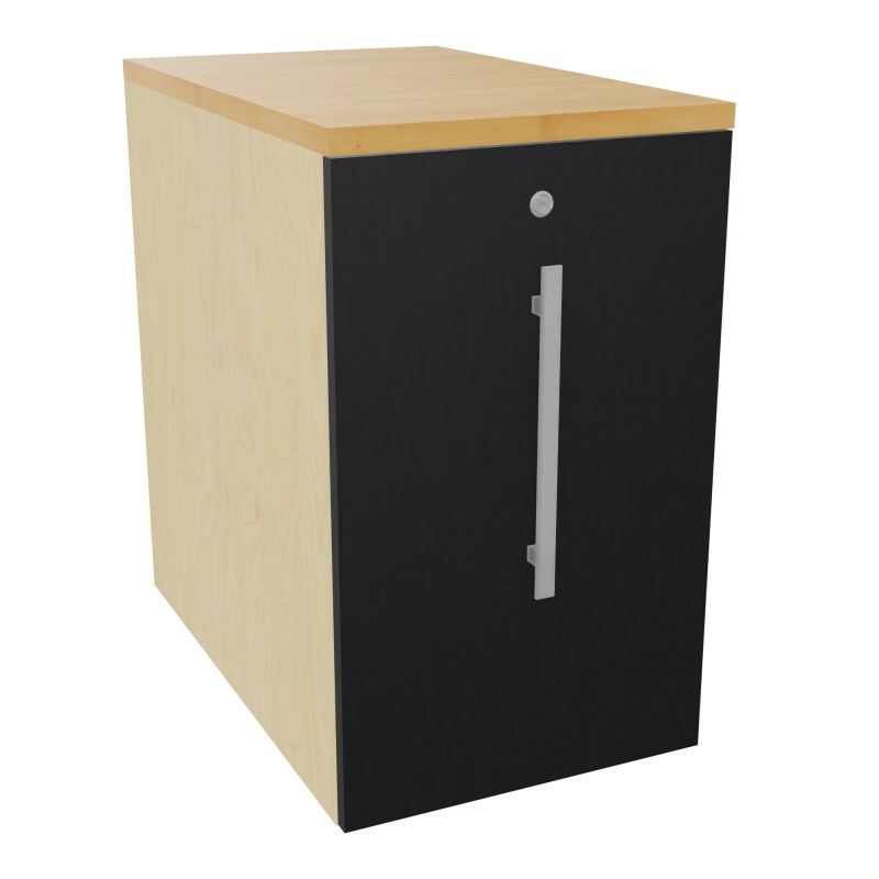 GUSTAVE CAISSON INDIVIDUEL H73,5 L43,2 P70 CM MELAMINE - CORPS  TOP  PORTE  N8 R9 R5