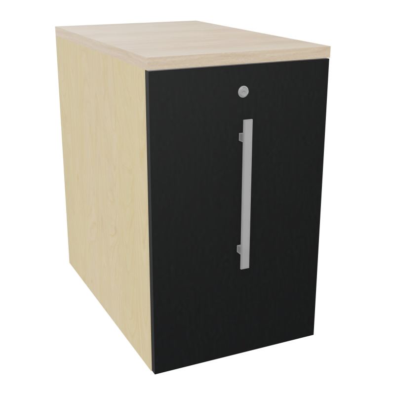 GUSTAVE CAISSON INDIVIDUEL H73,5 L43,2 P70 CM MELAMINE - CORPS  TOP  PORTE  N8 R9 RZ