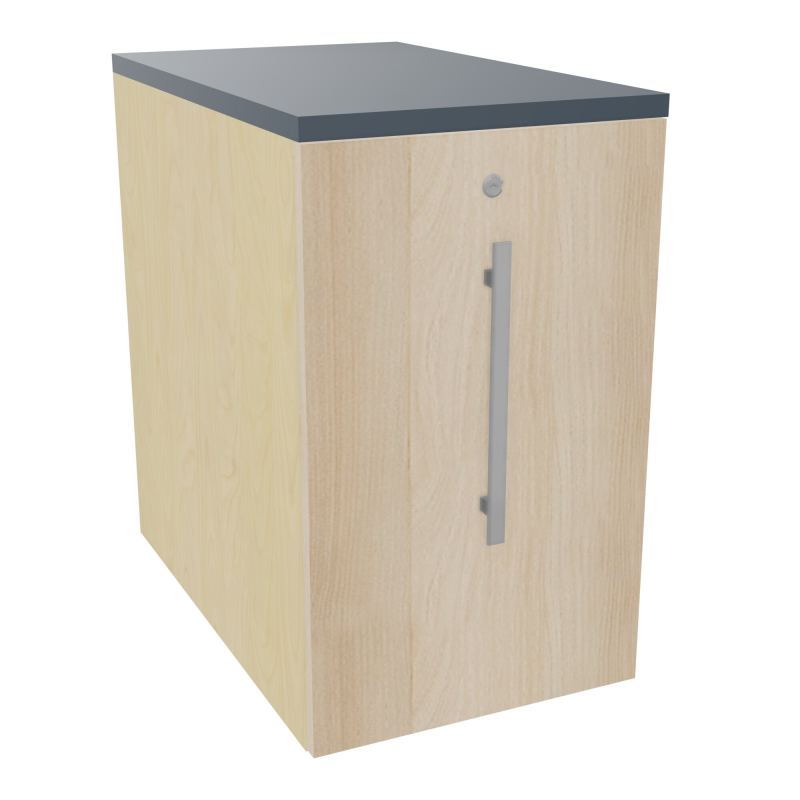 GUSTAVE CAISSON INDIVIDUEL H73,5 L43,2 P70 CM MELAMINE - CORPS  TOP  PORTE  N8 RZ R6