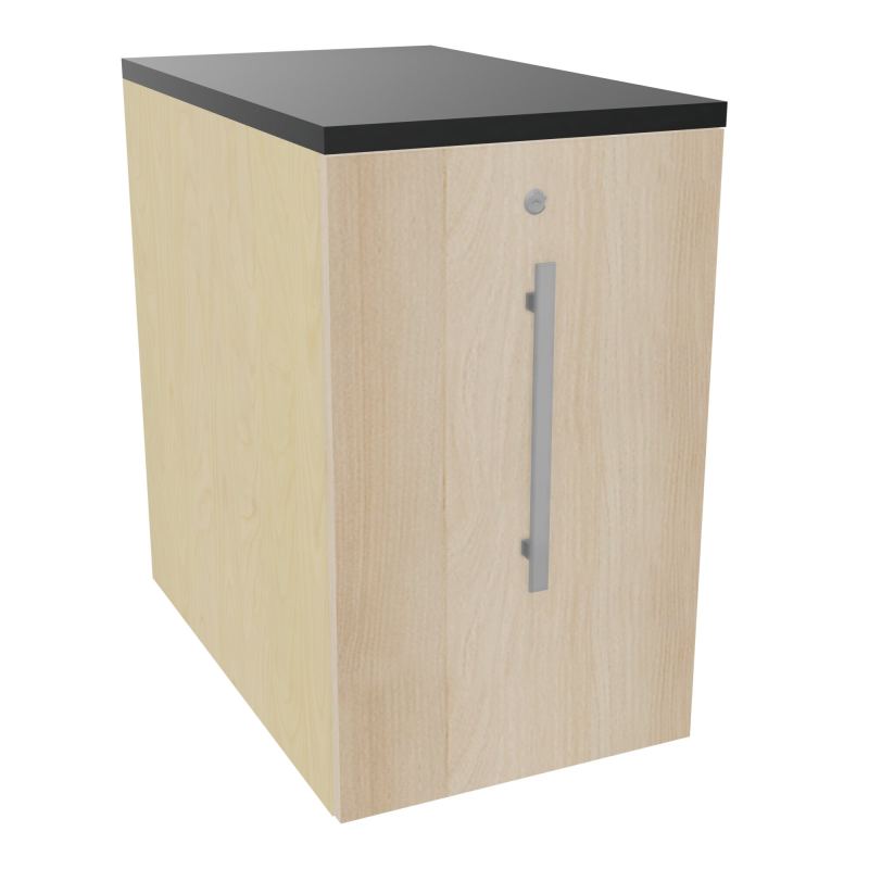GUSTAVE CAISSON INDIVIDUEL H73,5 L43,2 P70 CM MELAMINE - CORPS  TOP  PORTE  N8 RZ R9