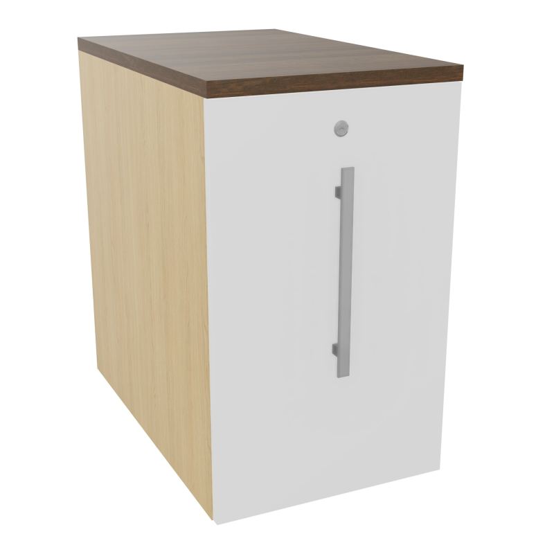 GUSTAVE CAISSON INDIVIDUEL H73,5 L43,2 P70 CM MELAMINE - CORPS  TOP  PORTE  R1 MG N6
