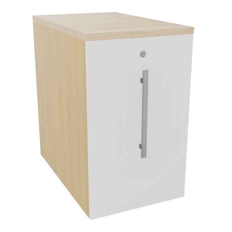 GUSTAVE CAISSON INDIVIDUEL H73,5 L43,2 P70 CM MELAMINE - CORPS  TOP  PORTE  R1 MG RZ