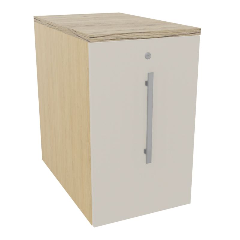 GUSTAVE CAISSON INDIVIDUEL H73,5 L43,2 P70 CM MELAMINE - CORPS  TOP  PORTE  R1 N5 R3