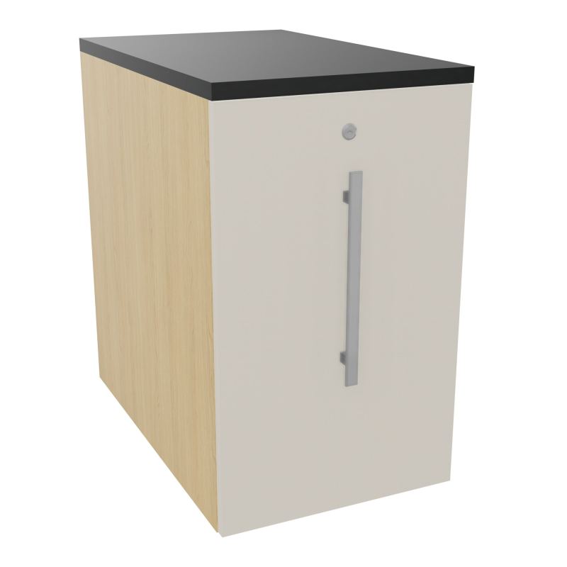 GUSTAVE CAISSON INDIVIDUEL H73,5 L43,2 P70 CM MELAMINE - CORPS  TOP  PORTE  R1 N5 R9