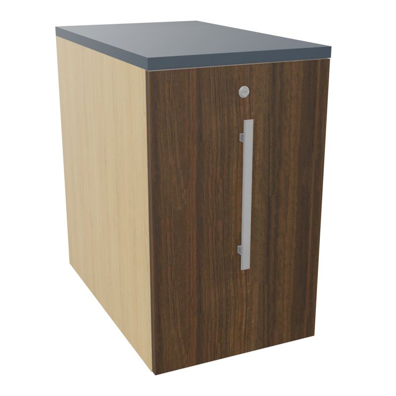 GUSTAVE CAISSON INDIVIDUEL H73,5 L43,2 P70 CM MELAMINE - CORPS  TOP  PORTE  R1 N6 R6