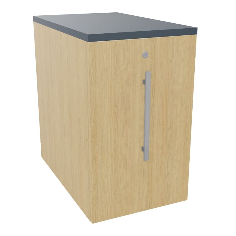 GUSTAVE CAISSON INDIVIDUEL H73,5 L43,2 P70 CM MELAMINE - CORPS  TOP  PORTE  R1 R1 R6