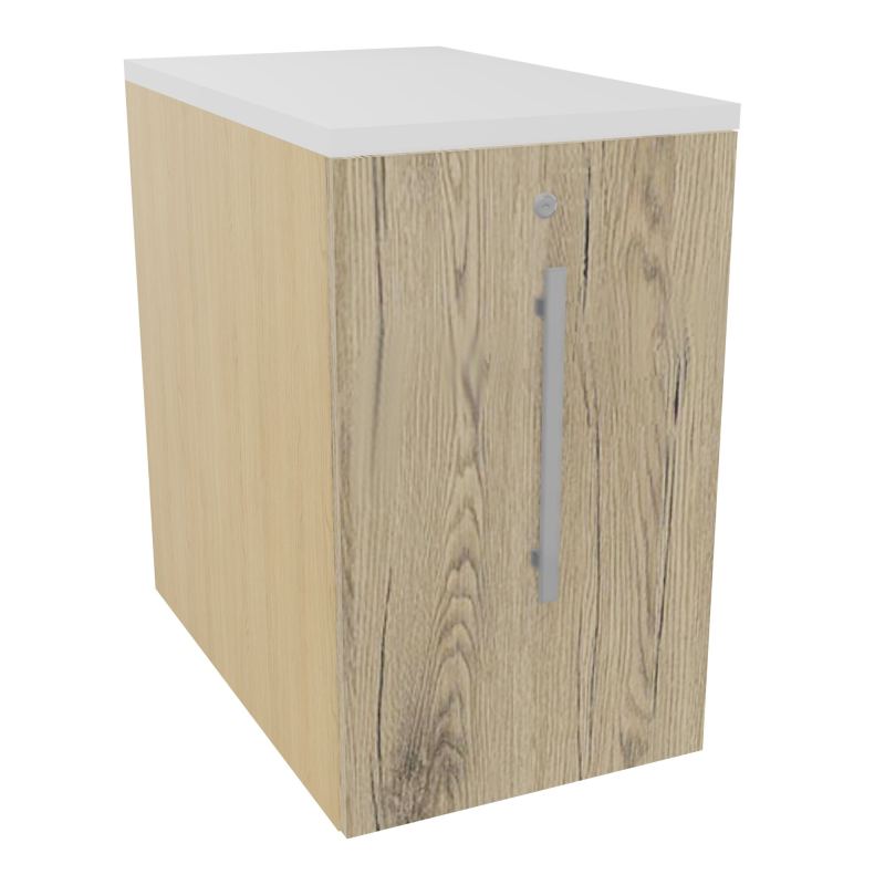 GUSTAVE CAISSON INDIVIDUEL H73,5 L43,2 P70 CM MELAMINE - CORPS  TOP  PORTE  R1 R3 MG
