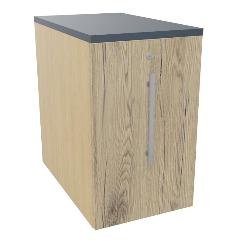 GUSTAVE CAISSON INDIVIDUEL H73,5 L43,2 P70 CM MELAMINE - CORPS  TOP  PORTE  R1 R3 R6