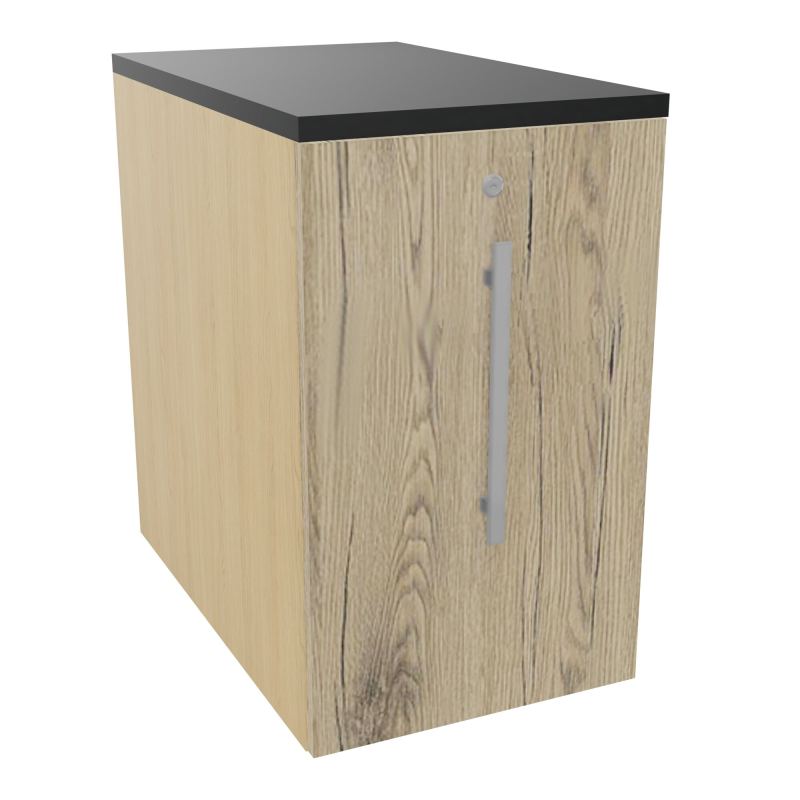 GUSTAVE CAISSON INDIVIDUEL H73,5 L43,2 P70 CM MELAMINE - CORPS  TOP  PORTE  R1 R3 R9