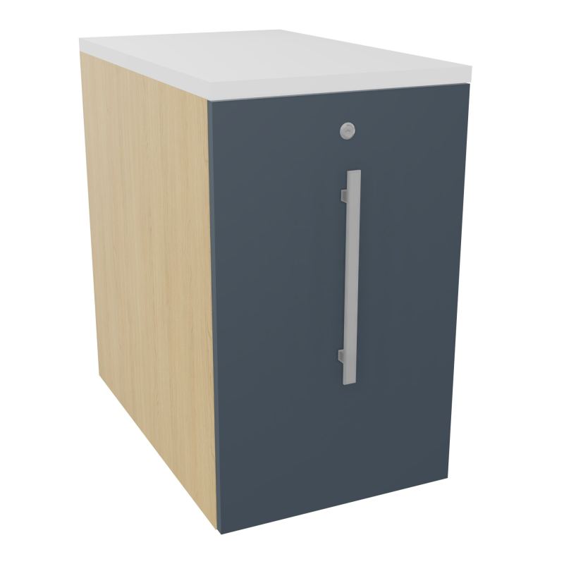 GUSTAVE CAISSON INDIVIDUEL H73,5 L43,2 P70 CM MELAMINE - CORPS  TOP  PORTE  R1 R6 MG