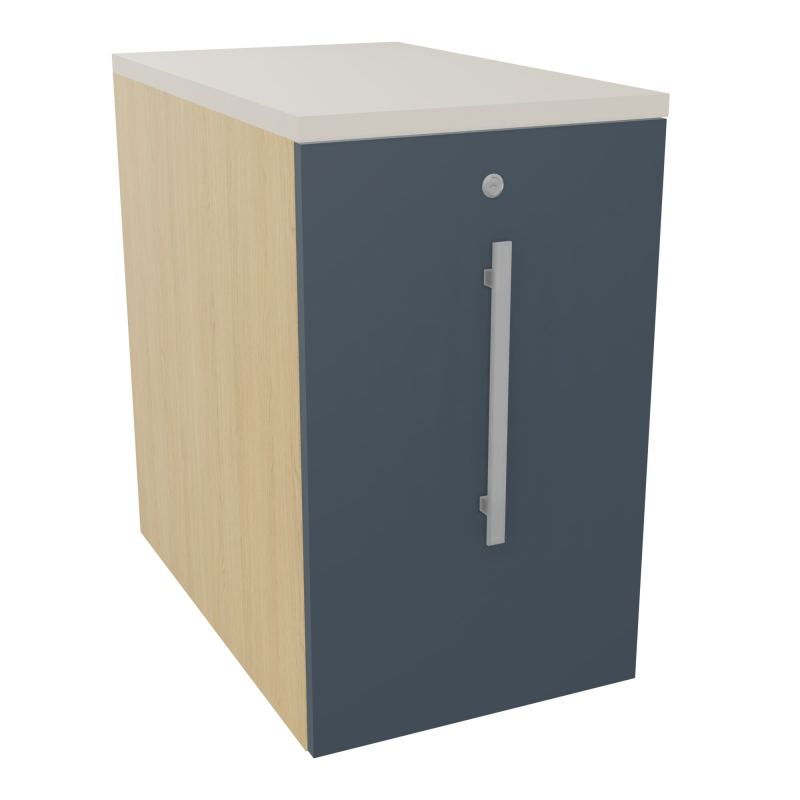 GUSTAVE CAISSON INDIVIDUEL H73,5 L43,2 P70 CM MELAMINE - CORPS  TOP  PORTE  R1 R6 N5