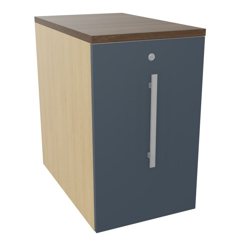 GUSTAVE CAISSON INDIVIDUEL H73,5 L43,2 P70 CM MELAMINE - CORPS  TOP  PORTE  R1 R6 N6