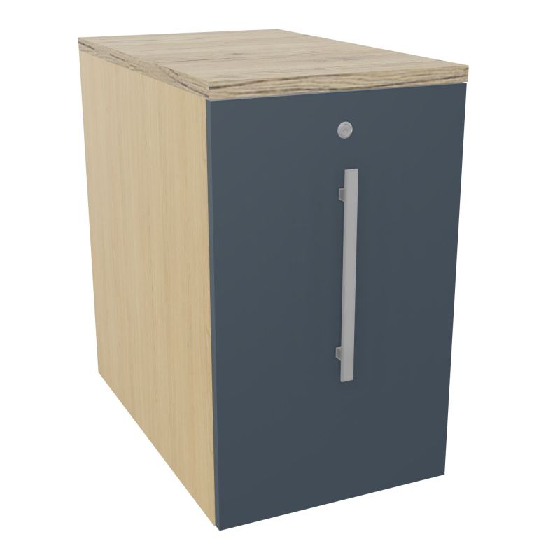 GUSTAVE CAISSON INDIVIDUEL H73,5 L43,2 P70 CM MELAMINE - CORPS  TOP  PORTE  R1 R6 R3