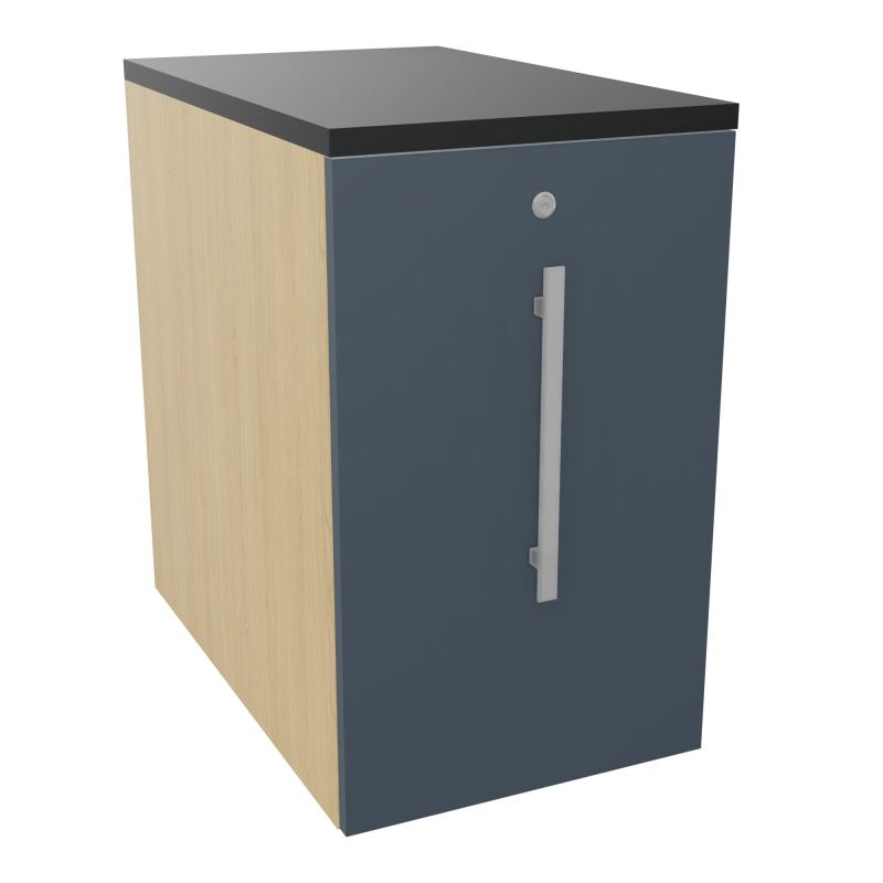 GUSTAVE CAISSON INDIVIDUEL H73,5 L43,2 P70 CM MELAMINE - CORPS  TOP  PORTE  R1 R6 R9