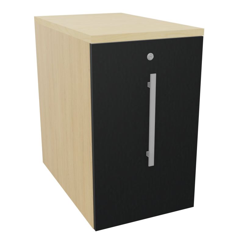 GUSTAVE CAISSON INDIVIDUEL H73,5 L43,2 P70 CM MELAMINE - CORPS  TOP  PORTE  R1 R9 N8