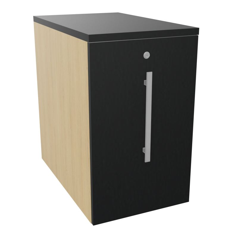 GUSTAVE CAISSON INDIVIDUEL H73,5 L43,2 P70 CM MELAMINE - CORPS  TOP  PORTE  R1 R9 R9