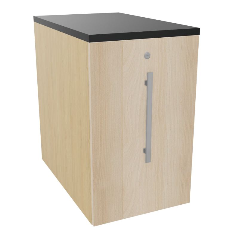 GUSTAVE CAISSON INDIVIDUEL H73,5 L43,2 P70 CM MELAMINE - CORPS  TOP  PORTE  R1 RZ R9
