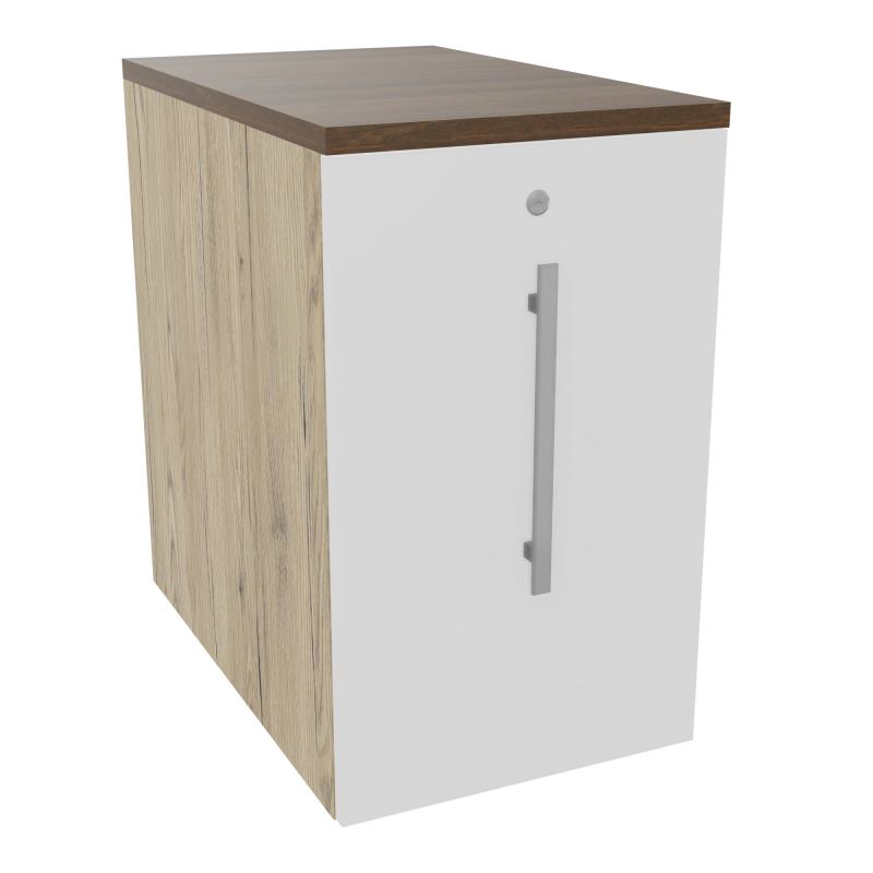 GUSTAVE CAISSON INDIVIDUEL H3,5 L43,2 P70 CM MELAMINE - CORPS  TOP  PORTE R3 MG N6